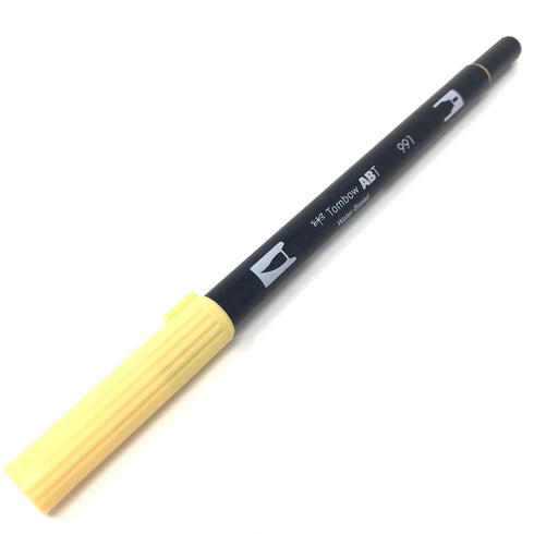 Tombow Dual Brush Pen - ABT991 - Light Ochre